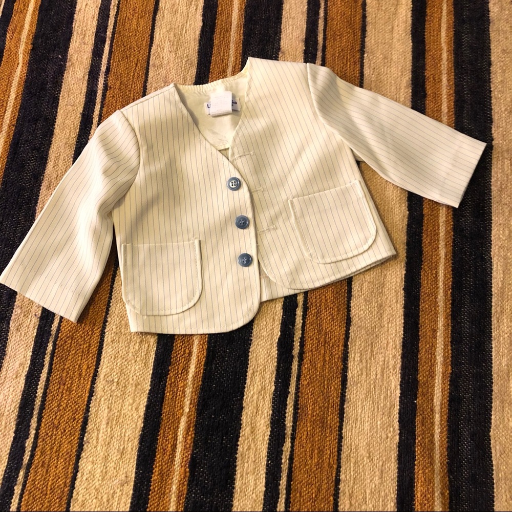 Little Goodies Good Lad Outfit Set Jacket Bloomers - Picture 2 of 7